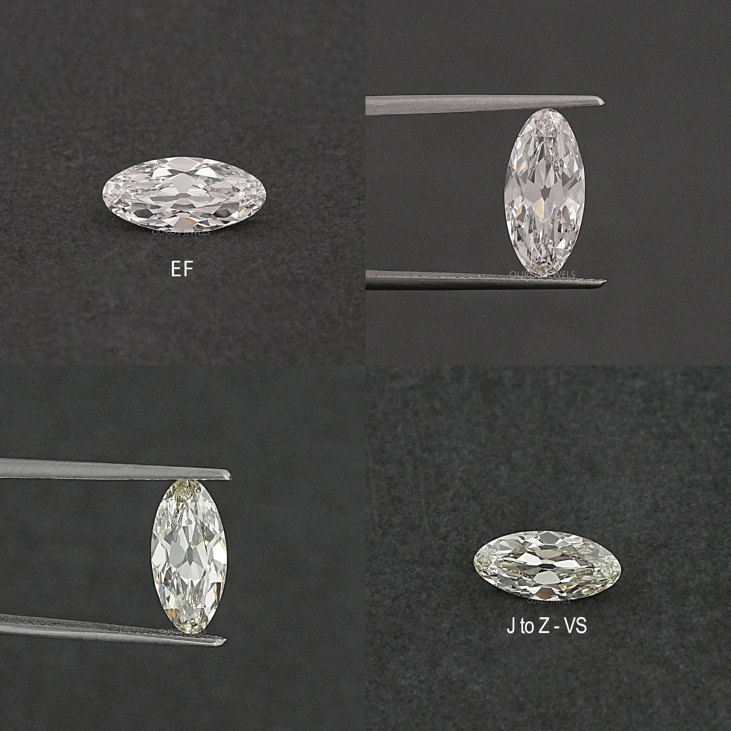 Old Mine Moval Cut Lab Grown Diamond Loose