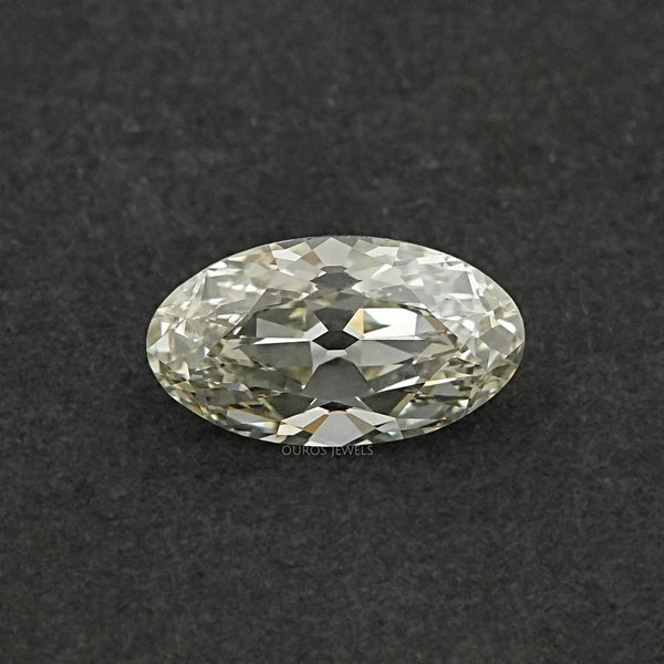 Moval Shape Lab Diamond - Old Mine Cut J To Z VS Loose