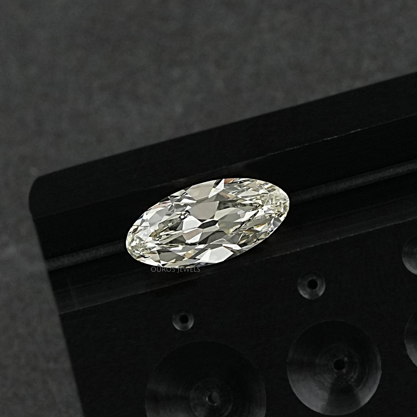 Old Mine Moval Cut Lab Grown Diamond Loose