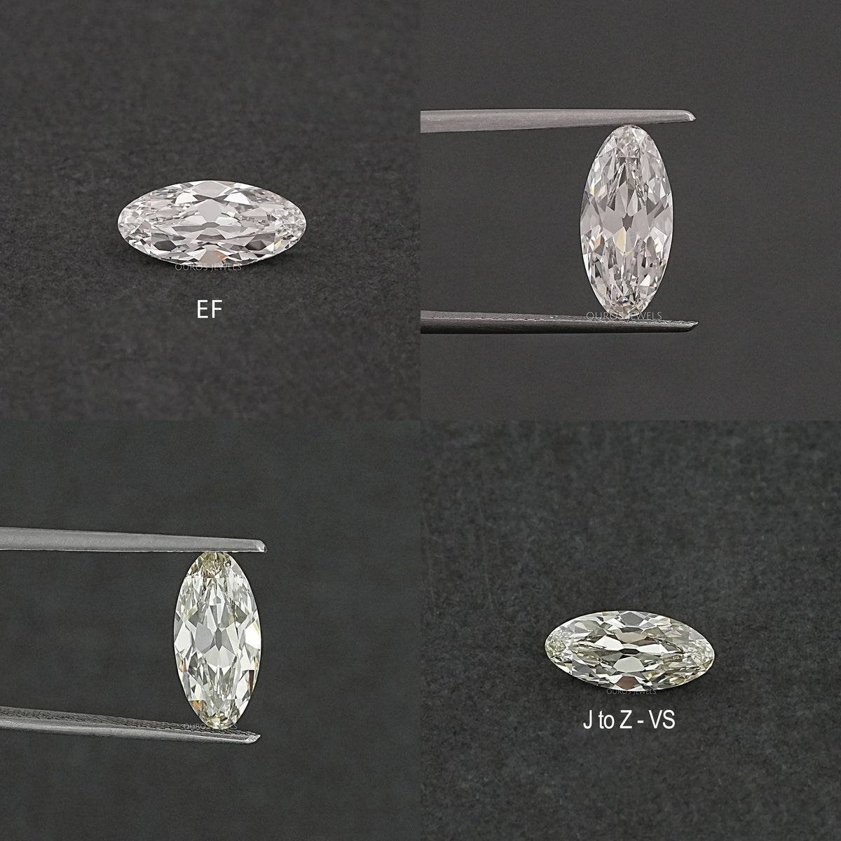 Old Mine Moval Cut Lab Grown Diamond Loose